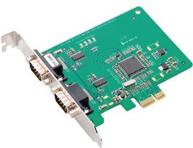 Фото 1/2 CP-102E, Interface Card, RS232, DB9 Male, PCIe