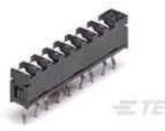 1977104-3, Switch DIP OFF ON SPST 6 Recessed Slide 0.01A 5VDC PC Pins 2.54mm Thru-Hole Tube