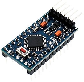 Arduino Pro Mini, (ATmega328P), 5В с тактовой кнопкой