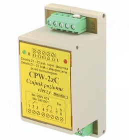 Фото 1/2 CPW-2ZC, Модуль: реле контроля уровня, уровень проводящей жидкости, DIN