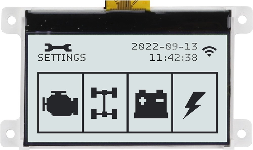 NHD C12864WO B1TFH# M NEWHAVEN DISPLAY INTERNATIONAL Display: LCD | grafisch; 128x64; COG,FSTN Positive; weiß; LED; 1x30; NHD C12864WO B1TFH | Transfer Multisort Elektronik Deutschland NHD C12864WO B1TFH# M NEWHAVEN DISPLAY INTERNATIONAL Display: LCD | grafisch; 128x64; COG,FSTN Positive; weiß; LED; 1x30; NHD C12864WO B1TFH | Transfer Multisort Elektronik Deutschland