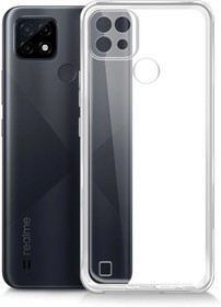 Фото 1/10 Чехол (клип-кейс) BoraSCO для Realme C21 прозрачный (40040)