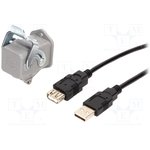 1310-0007-06, Кабель / адаптер, гнездо USB A,вилка USB A, 1310, USB 2.0, IP65