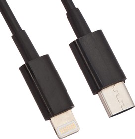 Фото 1/2 USB-C кабель "LP" Apple Lightning 8-pin черный