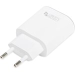 Блок питания (сетевой адаптер) "LP" с двумя выходами USB 2,4A + кабель Apple ...