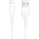 USB кабель BOROFONE BX16 Easy Lightning 8-pin PVC 1м (белый)