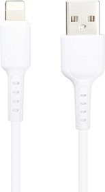 Фото 1/6 USB кабель BOROFONE BX16 Easy Lightning 8-pin PVC 1м (белый)