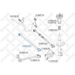 57-98016-SX, 57-98016-SX_рычаг задней подвески передний!\ Toyota Camry ACV3#/MCV30 01