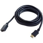 Удлинитель кабеля HDMI Cablexpert CC-HDMI4X-6, 1.8м, v2.0, 19M/19F, черный ...