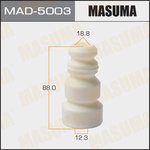 MAD-5003, Отбойник амортизатора MASUMA 12.3 x 18.8 x 88 Honda CR-V (RD) 95-02 заднего