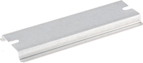 Фото 1/2 MIV 10 DIN-35 RAIL, Steel Unperforated DIN Rail, Top Hat Compatible, 100mm x 35mm x 7.5mm