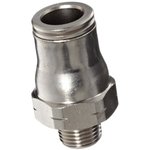 3675 06 13, LF3600 Series Straight Threaded Adaptor, R 1/4 Male to Push In 6 mm ...