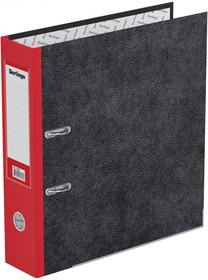 Папка-регистратор Standard 70 мм, мрамор, с карманом на корешке, нижний металлический кант ATm_70503