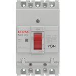 MDE100N040, Выключатель автоматический в литом корпусе YON MDE100N040 3P 40А 20kA