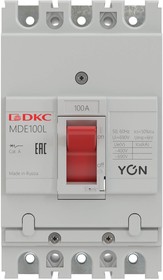 Фото 1/5 DKC YON pro Автоматический выключатель MDE100N063 3P 63А 20kA
