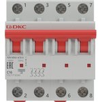 DKC YON pro Автоматический выключатель модульный MD63 4P 16А C 10kA