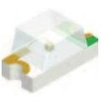 597-3401-40-2NF, LED Uni-Color Yellow 580nm 2-Pin Chip 1206(3216Metric)