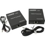 ORIENT VE046, HDMI IP extender (Tx+Rx), активный удлинитель до 150 м по одной ...