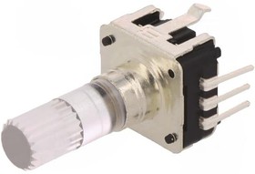Фото 1/2 PEL12D-4225S-S2024, Encoders 4pin Green/Red Knurled w/switch