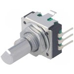 18 Pulse Incremental Mechanical Rotary Encoder with a 6 mm Flat Shaft (Not ...