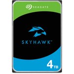 Жесткий диск Seagate SATA-III 4TB ST4000VX015 Surveillance Skyhawk 4KN (5400rpm) ...