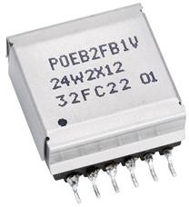 POEB2FB1V24W2X12, Power Over Ethernet (PoE) For SMPS Transformer 1500Vrms Isolation 250kHz Surface Mount