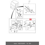 1-82210259-1, Указатель поворота ISUZU CYZ51 правый OE