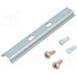 TS-15-92, DIN rail; steel; W: 15mm; H: 5mm; L: 92mm; for enclosures