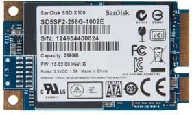 (SD5SF2-256G-1002E) жесткий диск SSD SanDisk SSD X100 MSATA