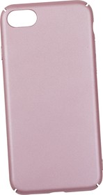Фото 1/2 Защитная крышка LP Soft Touch для Apple iPhone 7 ультратонкая розовая