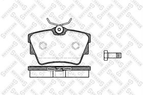 602 010B-SX, 602 010B-SX_=591 10=591 00=FO646881= 571875B=FDB1132 !колодки дисковые з.\ VW T4 1.9-2.5TDi 96