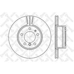 6020-1519V-SX, 6020-1519V-SX_диск тормозной передний!\ BMW E32/E34 2.5-2.5TDs ...