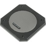 GRILLE 10 ES, Speakers & Transducers Protective grille: black painted metal, Decoration ring: black plastics