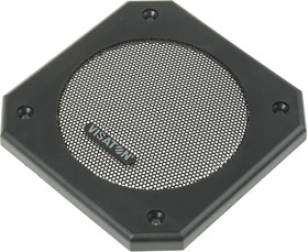 Фото 1/3 GRILLE 10 ES, Speakers & Transducers Protective grille: black painted metal, Decoration ring: black plastics