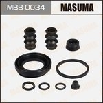 MBB-0034, Ремкомплект тормозного суппорта MASUMA, 241001 rear