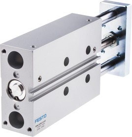 Фото 1/2 DFM-20-80-P-A-KF, Pneumatic Guided Cylinder - 170920, 20mm Bore, 80mm Stroke, DFM Series, Double Acting