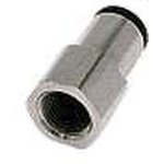 3114 16 21, LF3000 Series Straight Threaded Adaptor, G 1/2 Male to Push In 16 ...