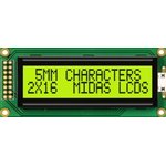 MC21605B6WK-SPTLY-V2, MC21605B6WK-SPTLY-V2 Alphanumeric LCD Alphanumeric ...
