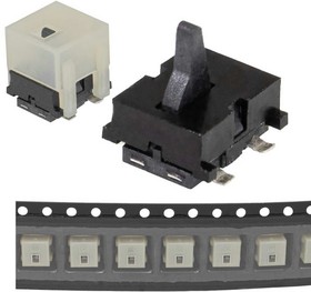 Фото 1/2 DS-014, Микропереключатель , 0.1 А, 30 В, 100 мОм, 50000 циклов, -40..+70°C