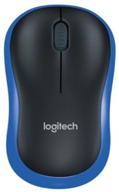Фото 1/8 910-002239/910- 002236/910-002632 Logitech Wireless Mouse M185 dark blue USB