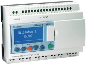 XD26 SMART 24 VDC, Logic Controller 16DI (6D/A) 10DO 24VDC