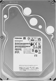 Фото 1/10 Жесткий диск Toshiba SATA-III 8Tb MG08ADA800E Enterprise Capacity (7200rpm) 256Mb 3.5"