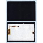 Дисплей (экран) в сборе с тачскрином для Lenovo Tab TB-X103F черный