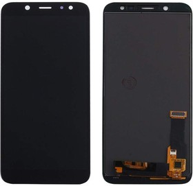 Дисплей (экран) в сборе с тачскрином для Samsung Galaxy A6 (2018) SM-A600F черный (TFT-совместимый)