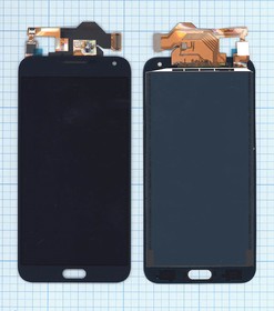 Дисплей (экран) в сборе с тачскрином для Samsung Galaxy E7 SM-E700 черный (TFT-совместимый)