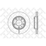 6020-3241V-SX, 6020-3241V-SX_диск тормозной передний!\ Mazda 323/6/626 ...