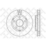 6020-3634V-SX, 6020-3634V-SX_диск тормозной передний!\ Opel Sintra ...