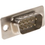 618 9 Way Cable Mount D-sub Connector Plug, 2.77mm Pitch