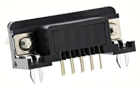 Фото 1/2 618009231221, D-Sub Standard Connectors WR-DSUB Male PCB 9Pin Hex Scrw 8.08mm