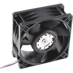 3258J/2H3P, DC Fans Tubeaxial Fan, 92x92x38mm, 48VDC, 158CFM ...